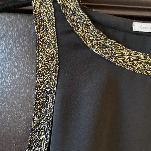 Soprano Black Gold High Low Top Size X-Small! - Picture 2 of 3